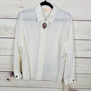 Sophisticates by Pendleton button up blous…